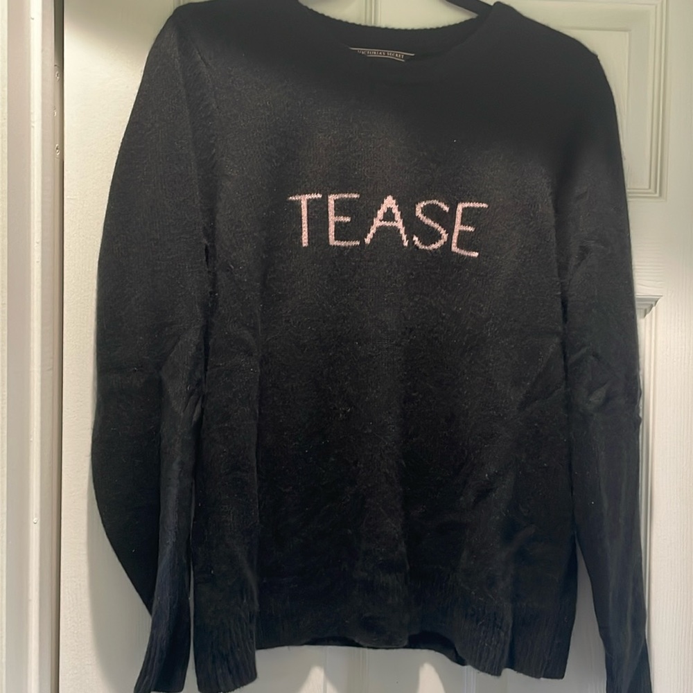 Victoria’s Secret cashmere Tease sweater black large